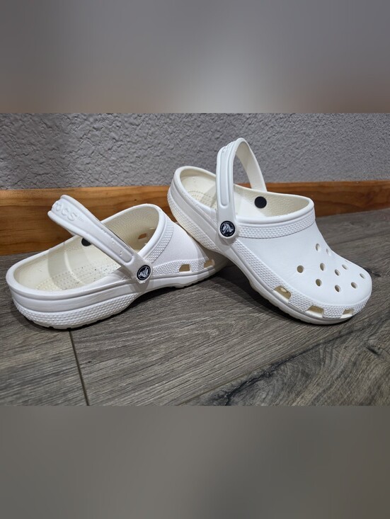 CROCS Shoes - Classic White Clog Sandals - Crocs Style